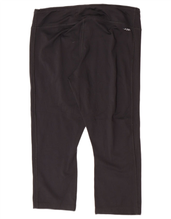 New Balance Womens Capri Leggings UK 14 Large  Black