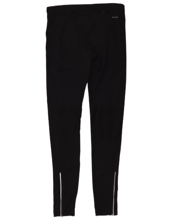 Nike Womens Dri Fit Leggings UK 10 Small Black