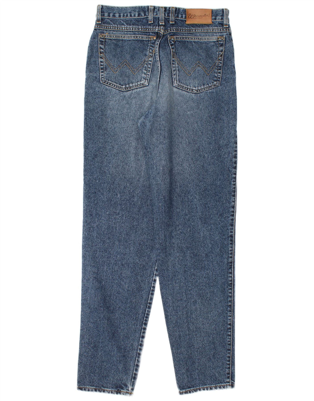 Wrangler Mens Tapered Jeans W33 L34 Blue Cotton