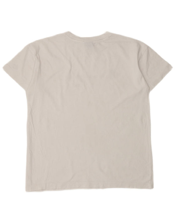 Champion Mens Graphic T-Shirt Top Small White