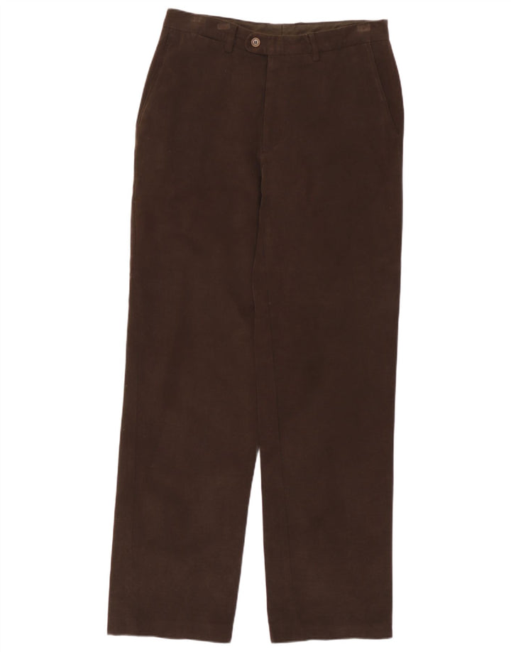 Massimo Dutti Mens EU 40 Medium W31 L31 Brown Bumbac