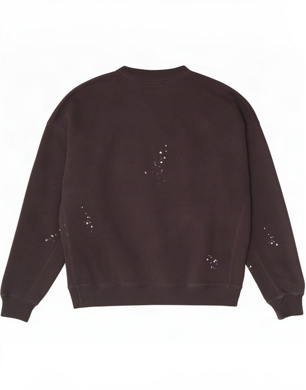 Felpa da donna Abercrombie & Fitch UK 14 grande grigio maculato