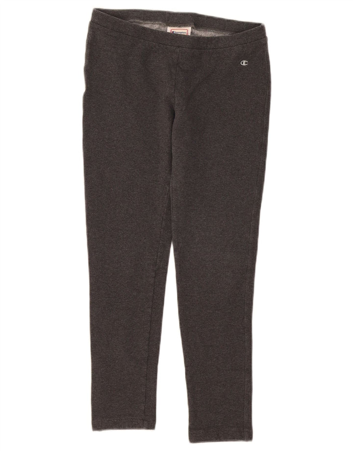 Champion Womens Herritage Fit Leggings UK 12 Medium Grey Bomuld
