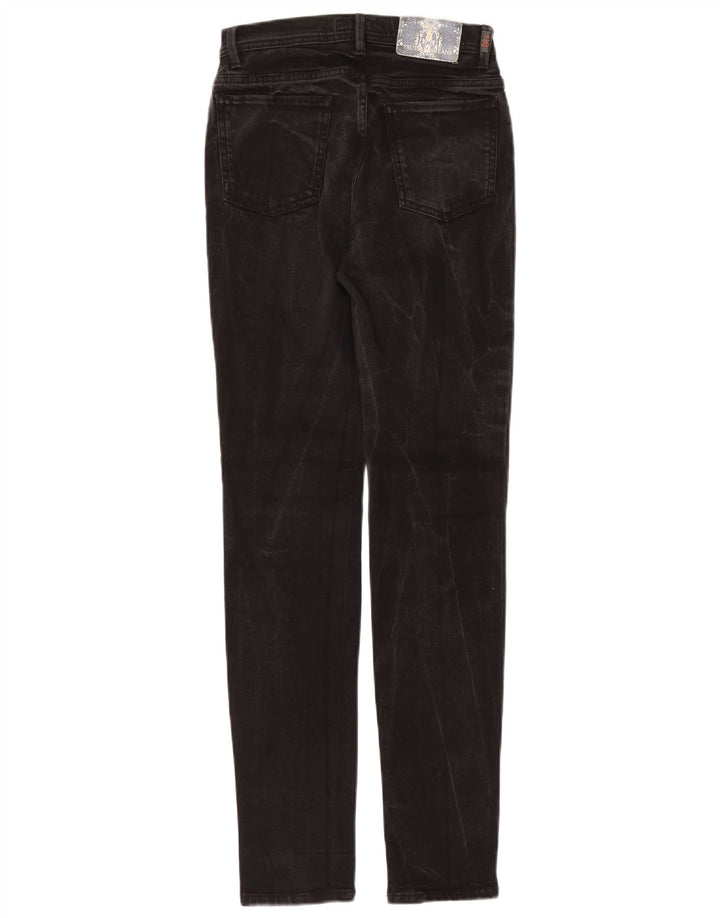 Trussardi lige jeans til kvinder W26 L31 sort bomuld