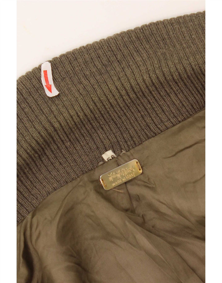 Vintage Ανδρικό Σουέντ Μπουφάν UK 38 Medium Beige