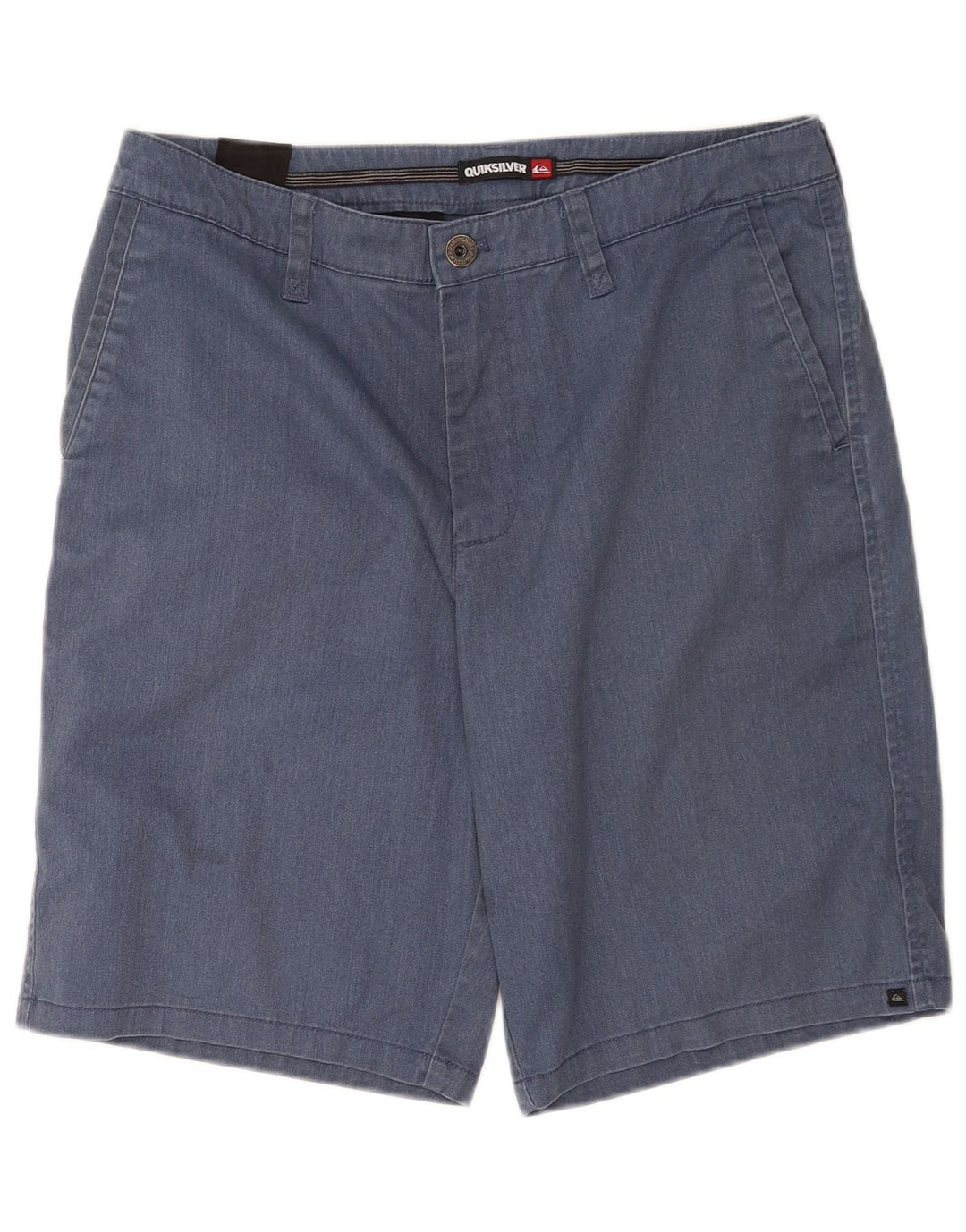 Quiksilver Short Chino Homme W33 Bleu Moyen Coton