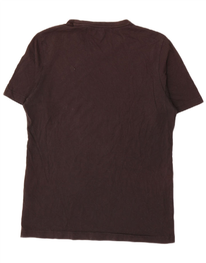 ADIDAS Herren T-Shirt Top Small Schwarz Baumwolle