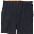Brugi Short Cargo Homme 2XL W44 Bleu Marine Coton