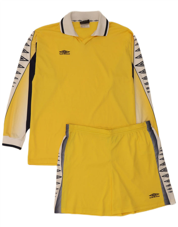 Umbro Mens Graphic 2 részes szett XL sárga Colourblock poliészter