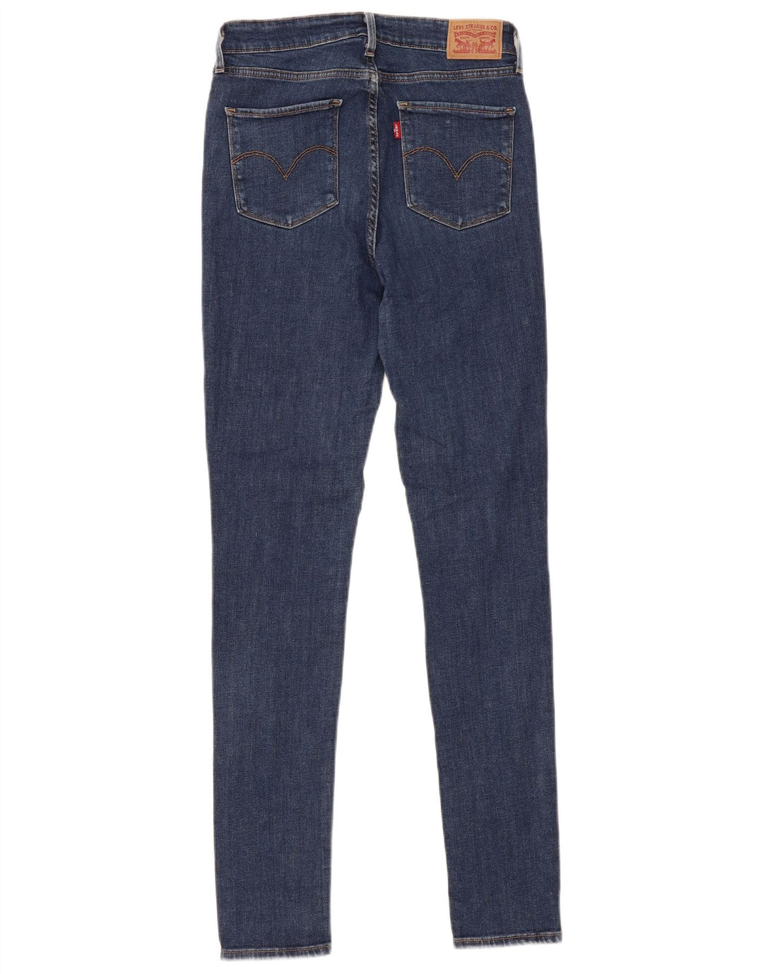 Levi's Womens Skinny Jeans W30 L32 Blue Cotton