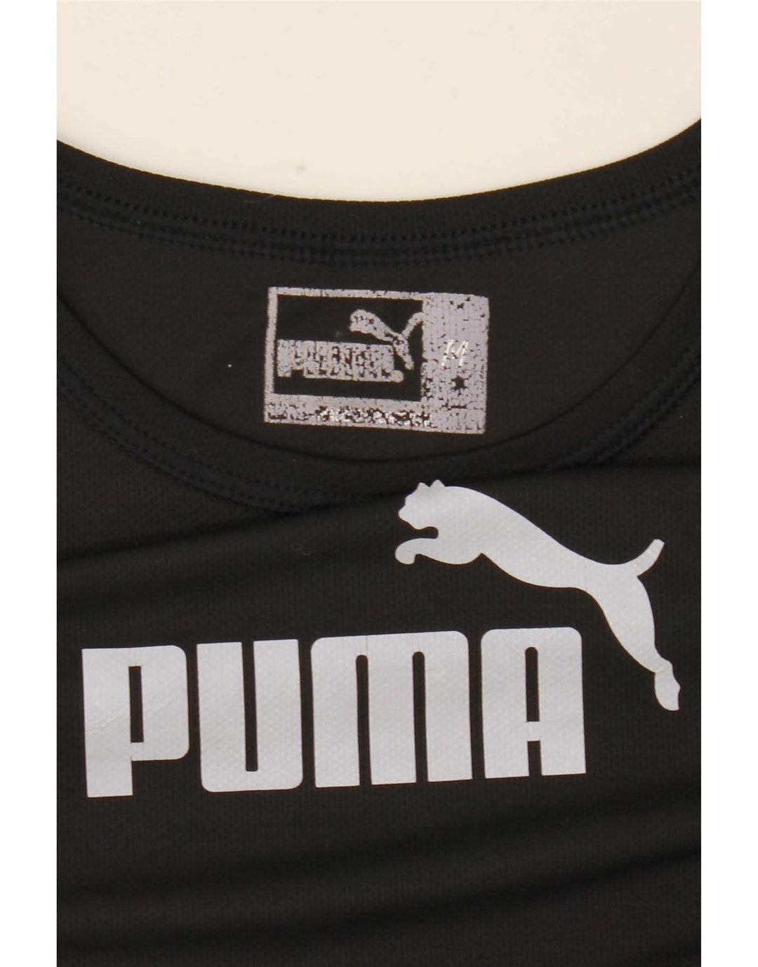 Męska kamizelka z grafiką Puma, średnia czarna