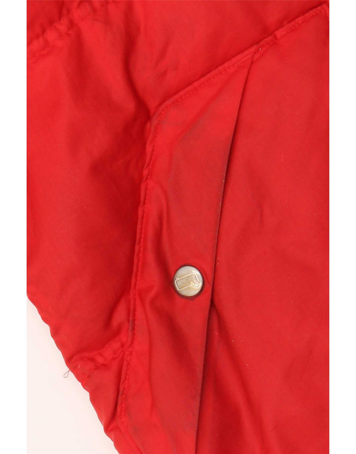 Woolrich ženska velika podstavljena jakna UK 10 mali crveni poliester