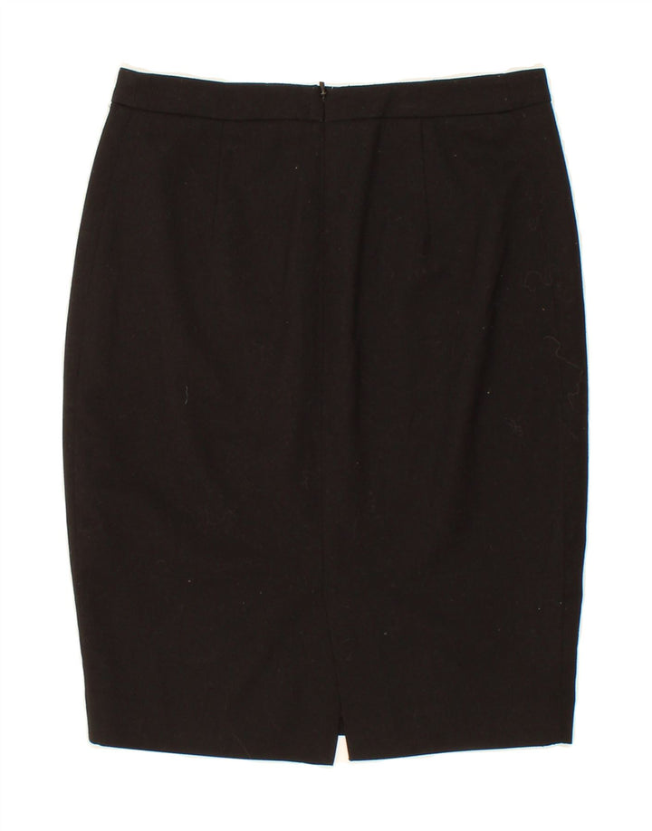 MANGO Womens Pencil Skirt EU 36 Small W28 Black Polyester Vintage Mango and Second-Hand Mango from Messina Hembry 