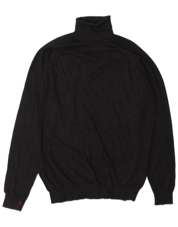 Zara Damen-Pullover mit Rollkragen, Gr. 10, Größe S, Schwarz