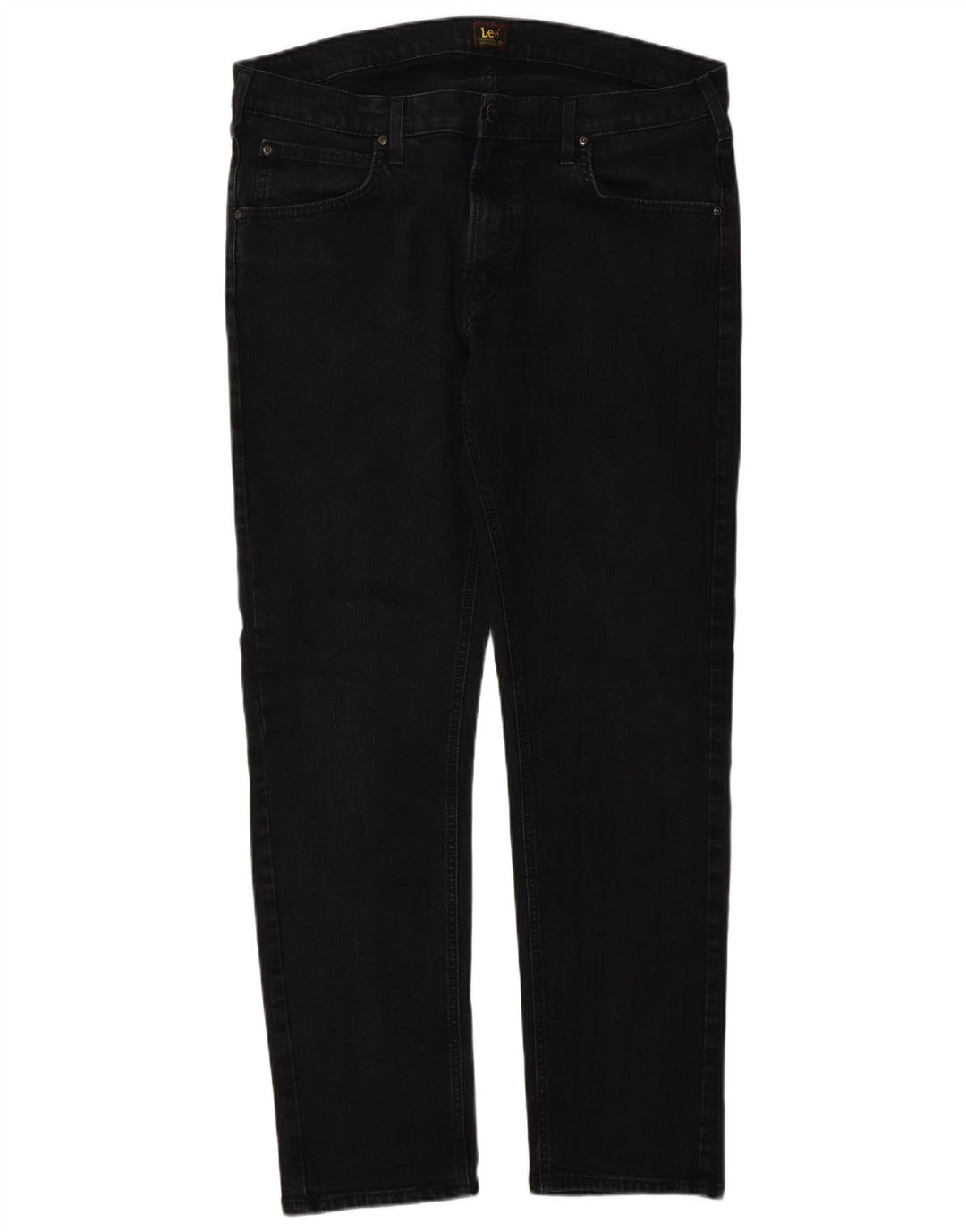 Lee Mens Daren Zip Fly Slim Jeans W36 L32 Grey Cotton