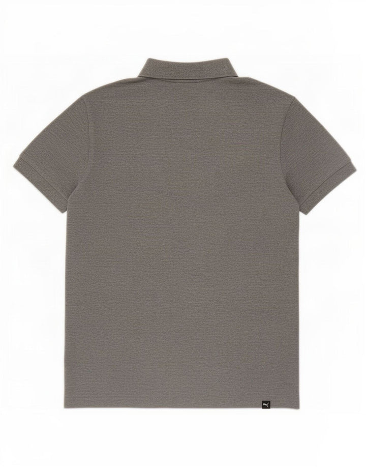 Puma Polo Homme Petit Gris Moucheté