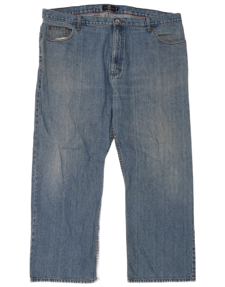 Marks & Spencer Mens Blue Harbour Straight Jeans W44 L29 Cotton