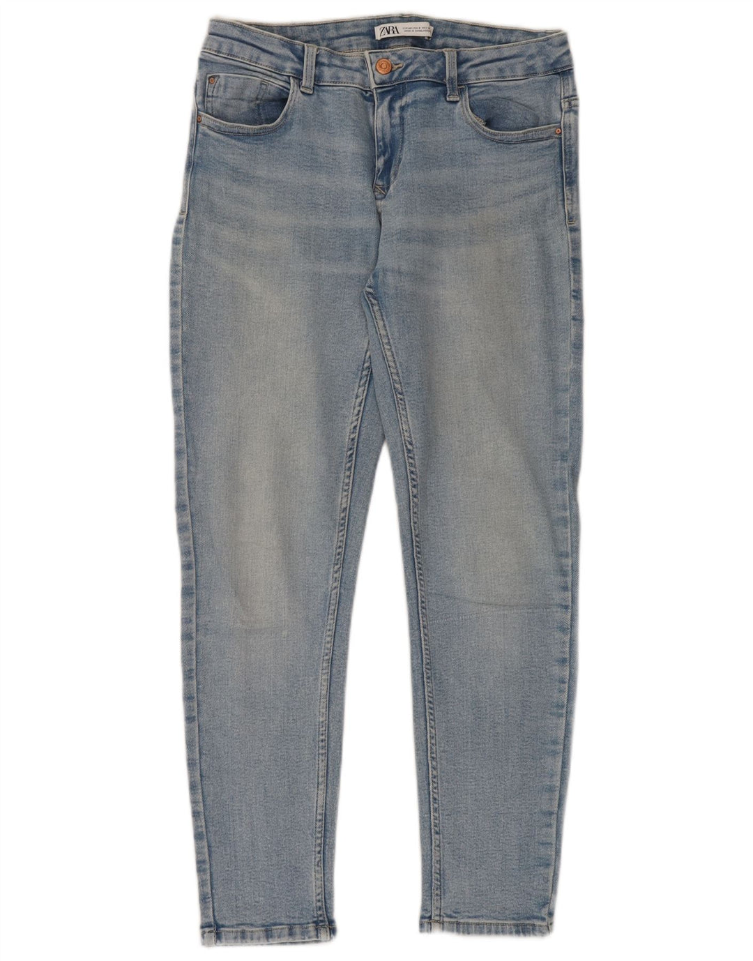 Zara Womens Skinny Jeans EU 40 Medium W30 L28 Blue