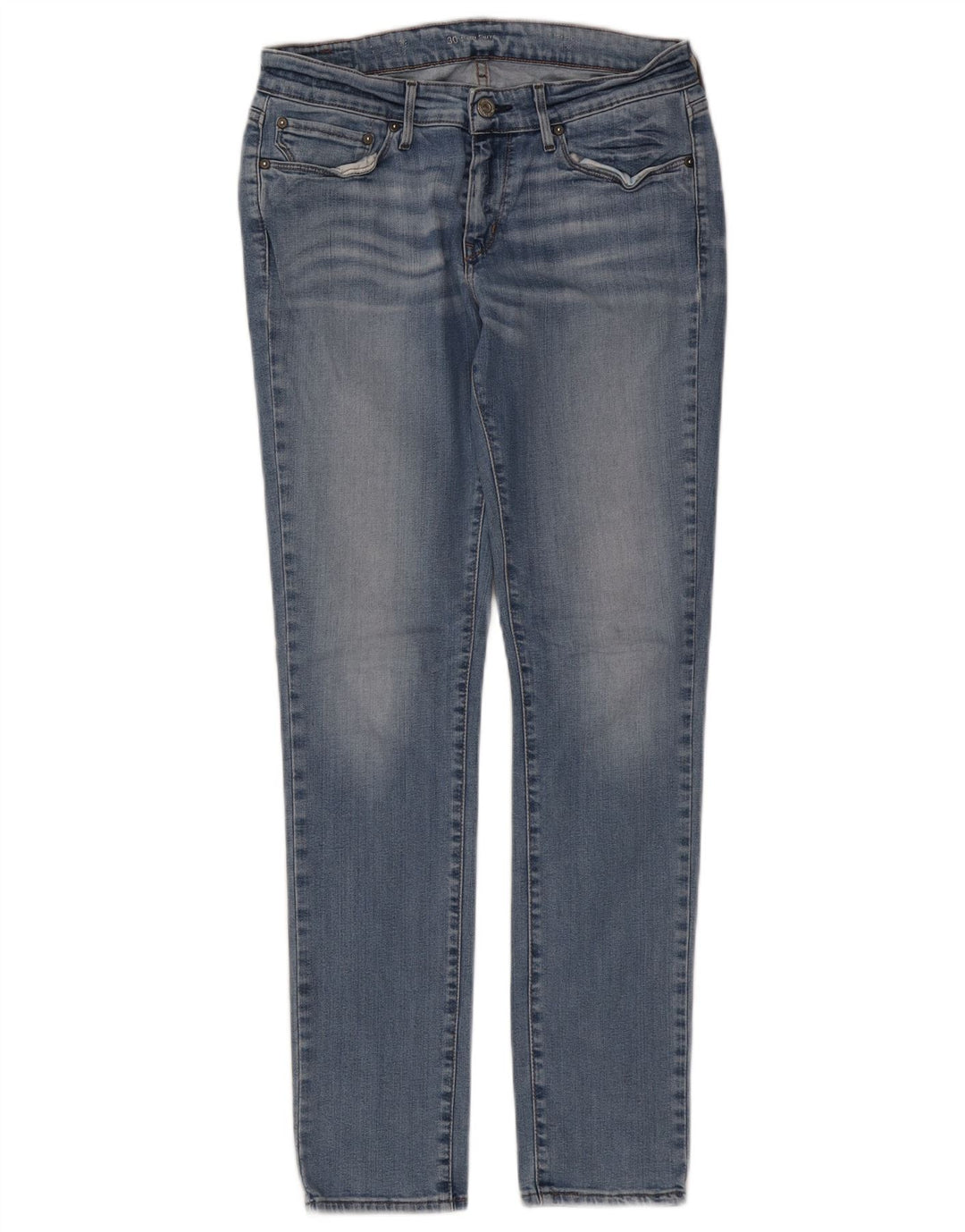 Levi's Womens Skinny Jeans W30 L32 Blue Cotton