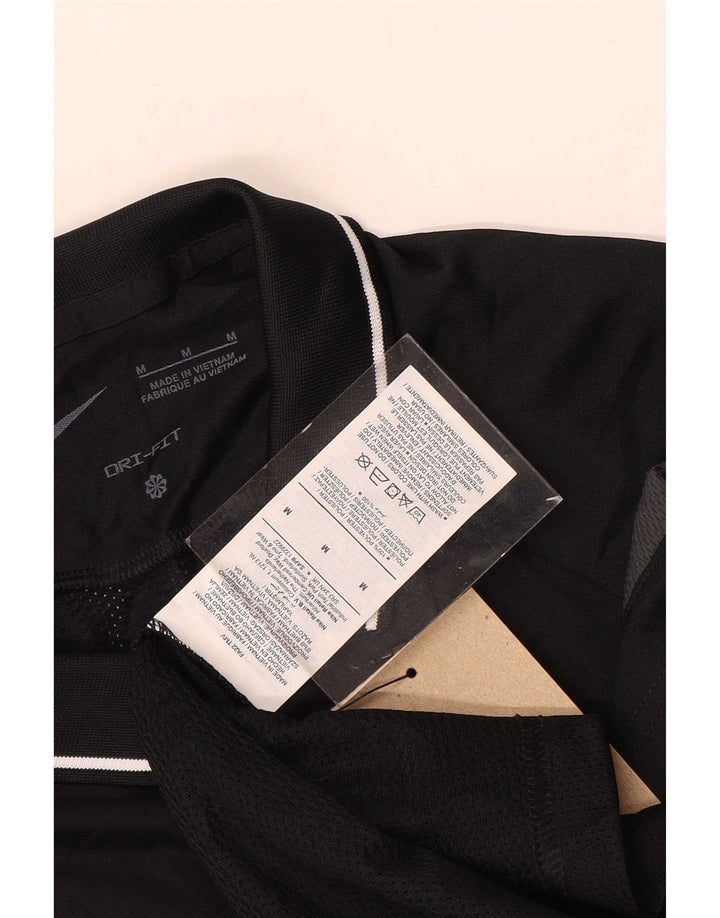 Ανδρικό μπλουζάκι Nike Dri Fit Polo Medium Black Colorblock Polyester