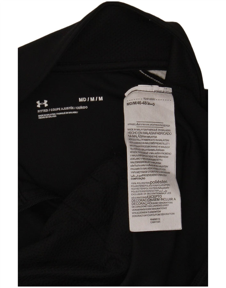 Under Armour Veste de Survêtement Homme Noir Moyen Polyester Colorblock