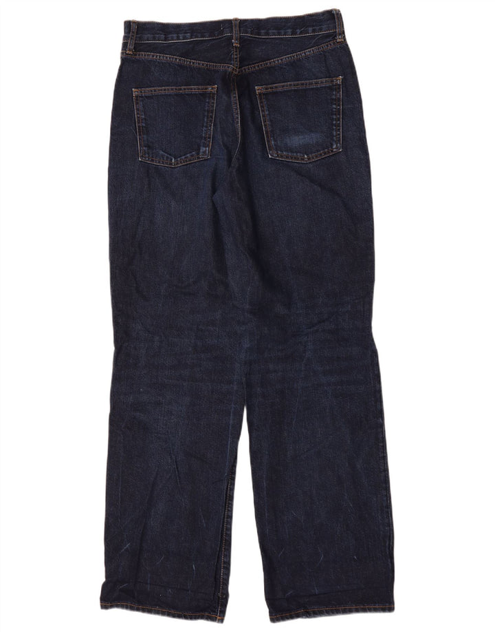 Zara Womens Straight Jeans EU 40 Medium W30 L33 Blue Cotton