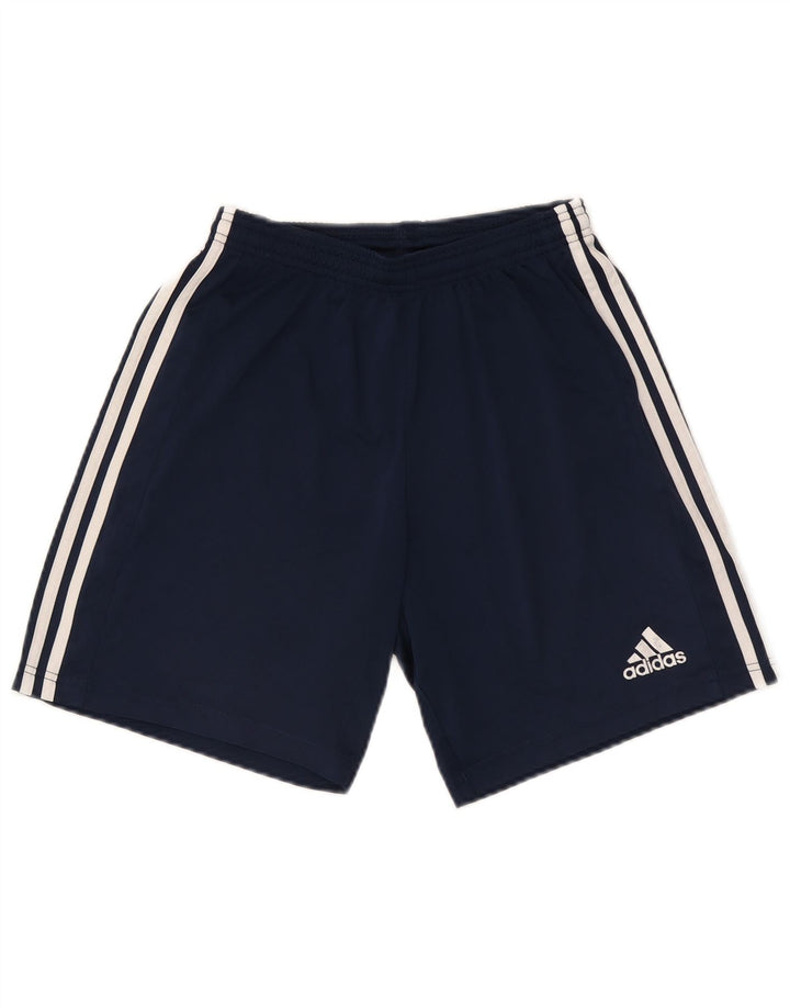 Adidas Mens Aeroready Sport Shorts Medium  Navy Blue Polyester