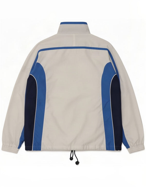 Asics Træningsdragt til mænd Topjakke Stor hvid Colourblock Polyester