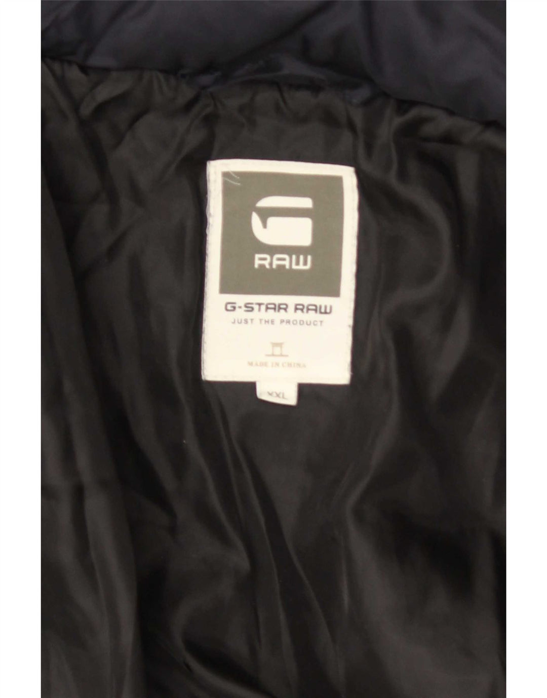 G-Star Polstret Herrejakke UK 44 2XL Navy Blue Polyester
