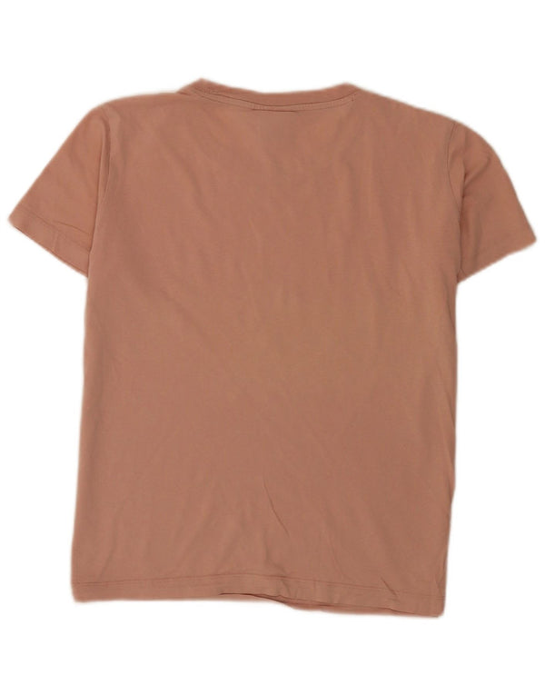 Champion Womens Graphic T-Shirt Top UK 14 Large Pink