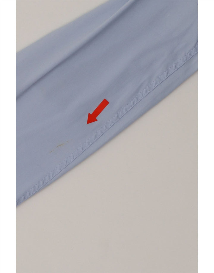 HUGO BOSS Mens Slim Fit Shirt Size 40 Medium Blue Cotton Vintage Hugo Boss and Second-Hand Hugo Boss from Messina Hembry 