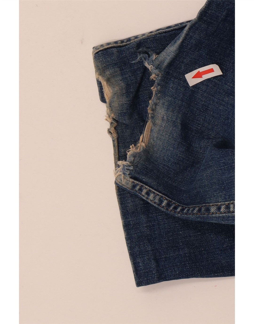 Crew Clothing Mens Regular Straight Jeans W38 L27 Blue Cotton