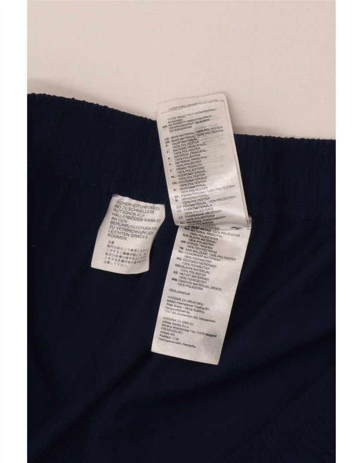 Adidas Pantalon de survêtement Climalite pour homme XL Bleu marine Polyester