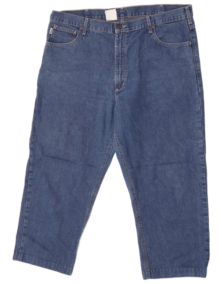 Jeans corti da uomo Carhartt W42 L26 Blu