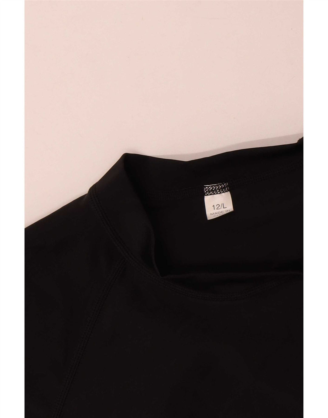 T-shirt grafica da donna Rip Curl Top US 12 Large nera in poliammide