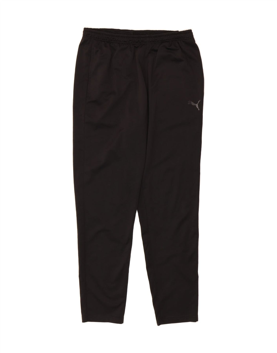 PUMA Womens Tracksuit Trousers UK 14 Large Black Polyester Vintage Puma and Second-Hand Puma from Messina Hembry 