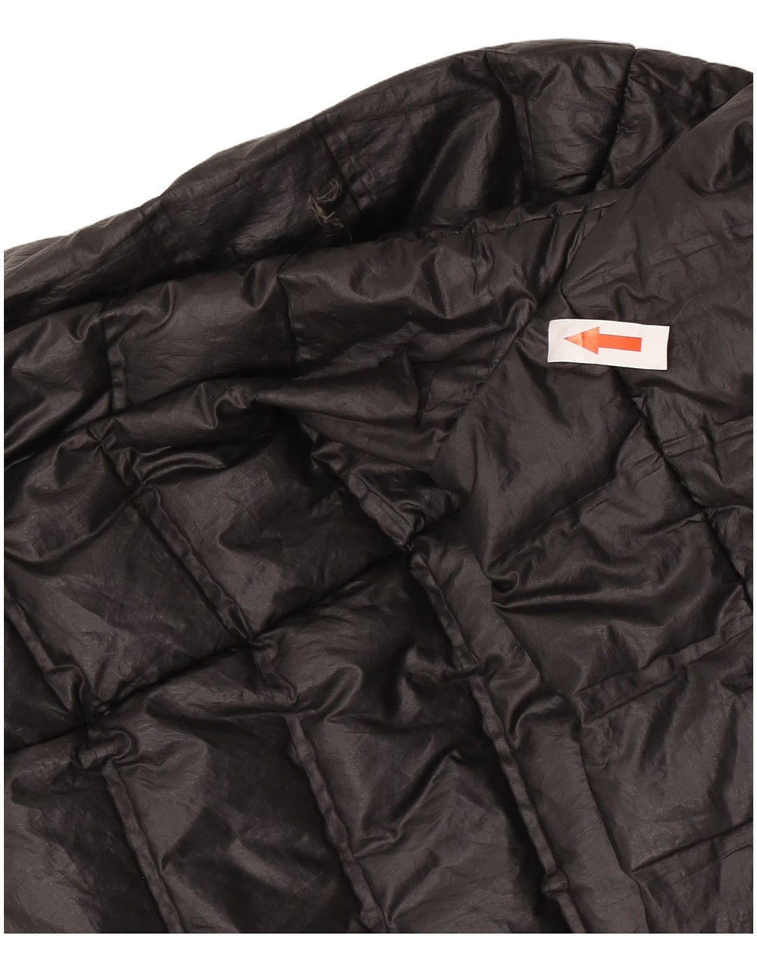 Adidas Veste rembourrée à capuche pour femme UK 8/10 Petit Noir Polyester