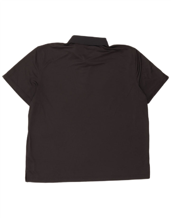Izod muška polo majica 2XL crni poliester