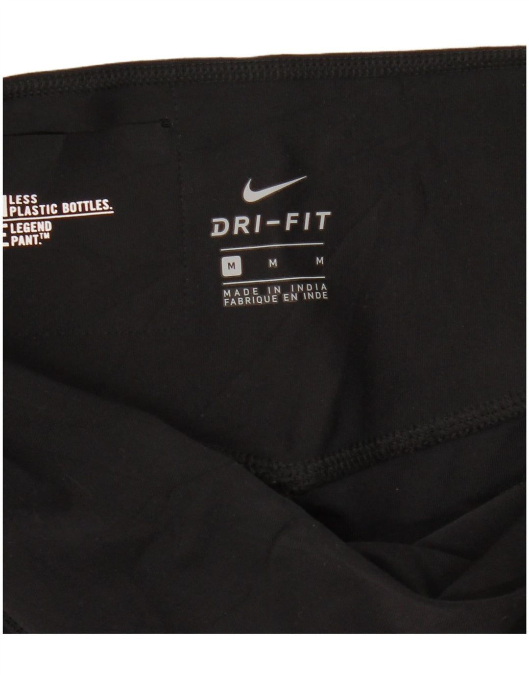 Nike Womens Dri Fit Graphic Leggings UK 12 Medium Black