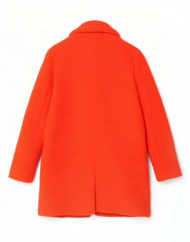Karen Millen Damenmantel UK 8 Small Rote Wolle
