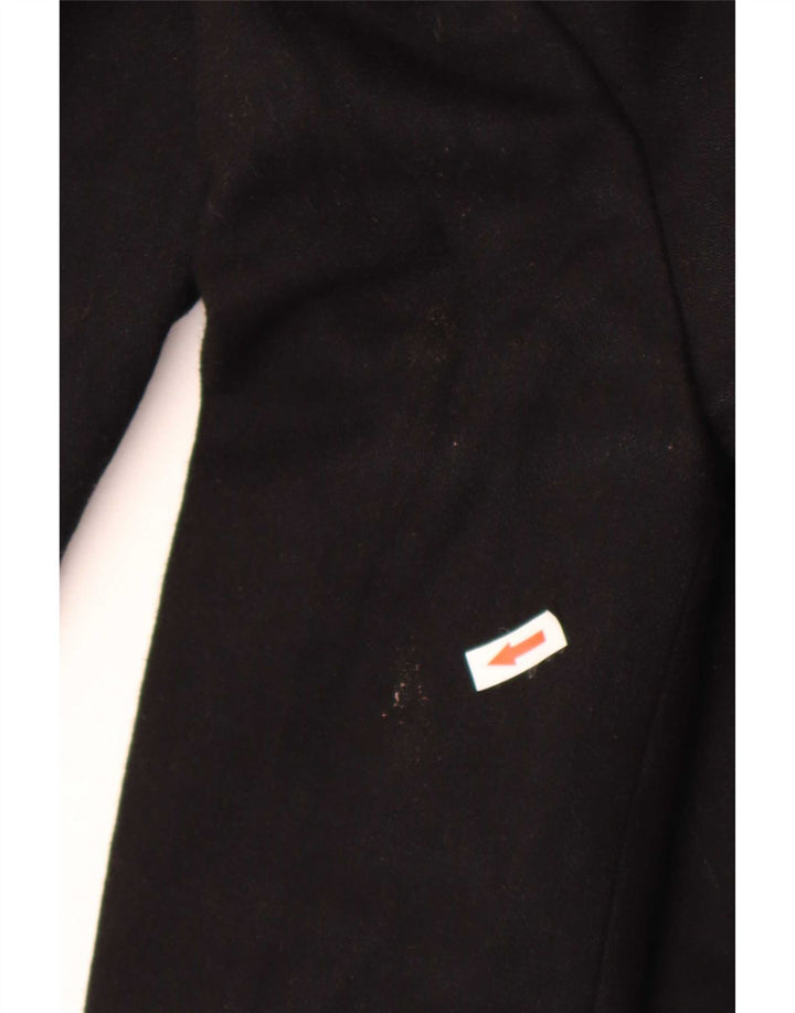 Topshop Γυναικείο Πανωφόρι UK 8 Small Black Wool