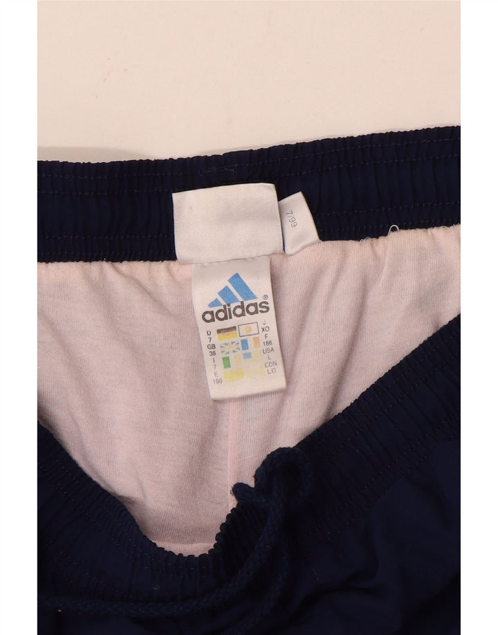 Adidas Herre træningsdragt Bukser Joggers Large Navy Blue Polyester