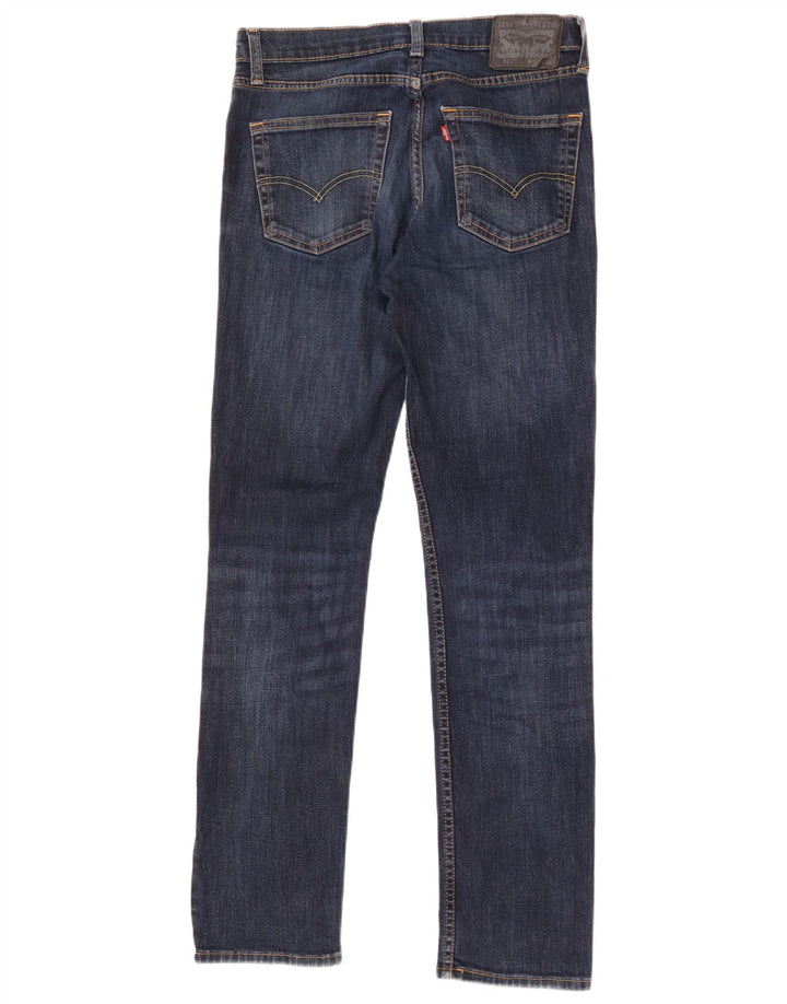 Męskie jeansy Levi's 511 Slim SLIW32 L34 Niebieskie bawełniane