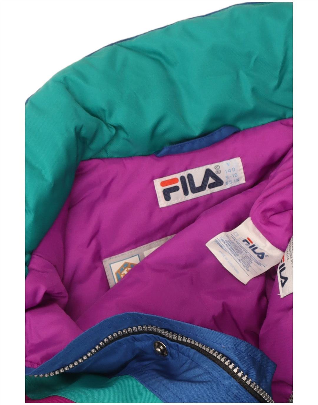 Fila Boys síugróruha, 9-10 éves kék színû, színû poliészter