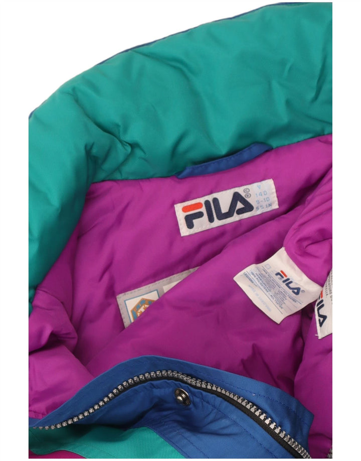 Fila Boys síugróruha, 9-10 éves kék színû, színû poliészter
