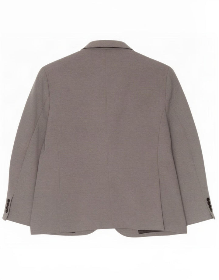 Marks & Spencer jachetă pentru bărbați cu 2 nasturi, UK 48 2XL, poliamidă gri