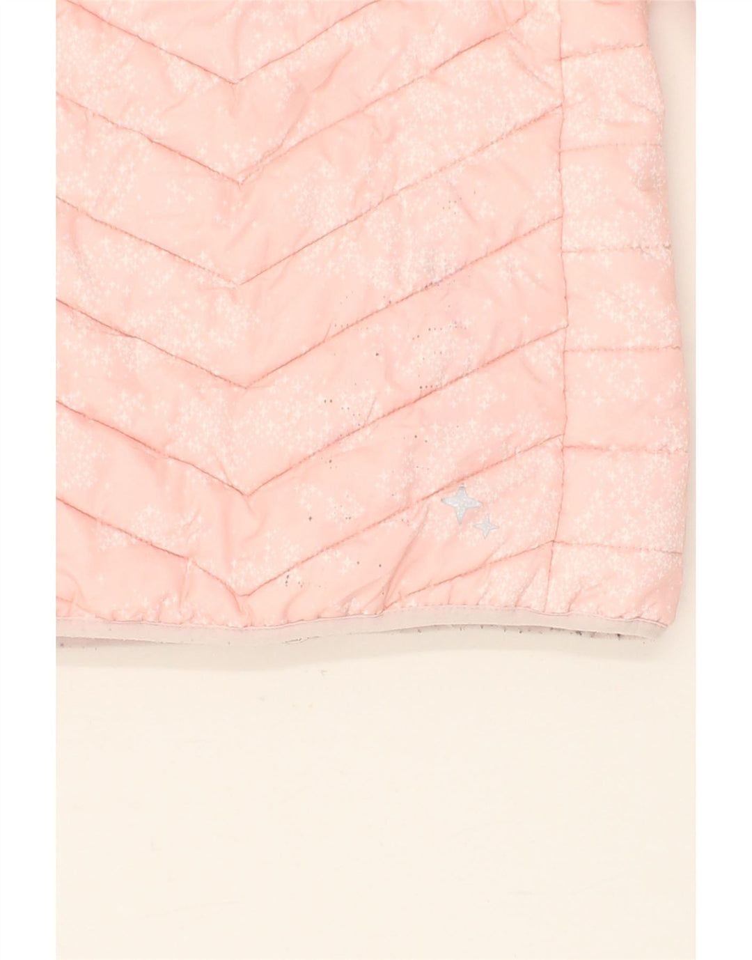 MCKINLEY Girls Abstract Pattern Hooded Padded Jacket 11-12 Years Pink Vintage McKinley and Second-Hand McKinley from Messina Hembry 