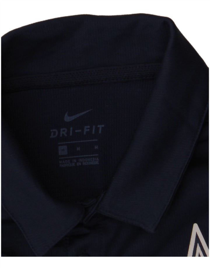 Nike Mens Dri Fit Polo Shirt Medium Navy Blue