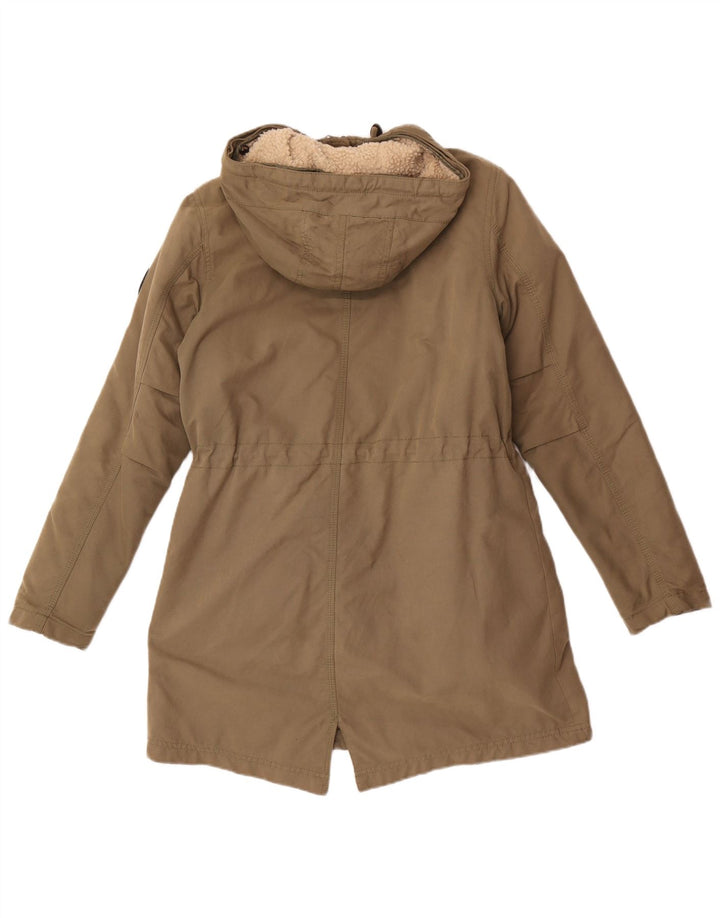 Giacca parka oversize con cappuccio da donna Tommy Hilfiger UK 10 Small Khaki