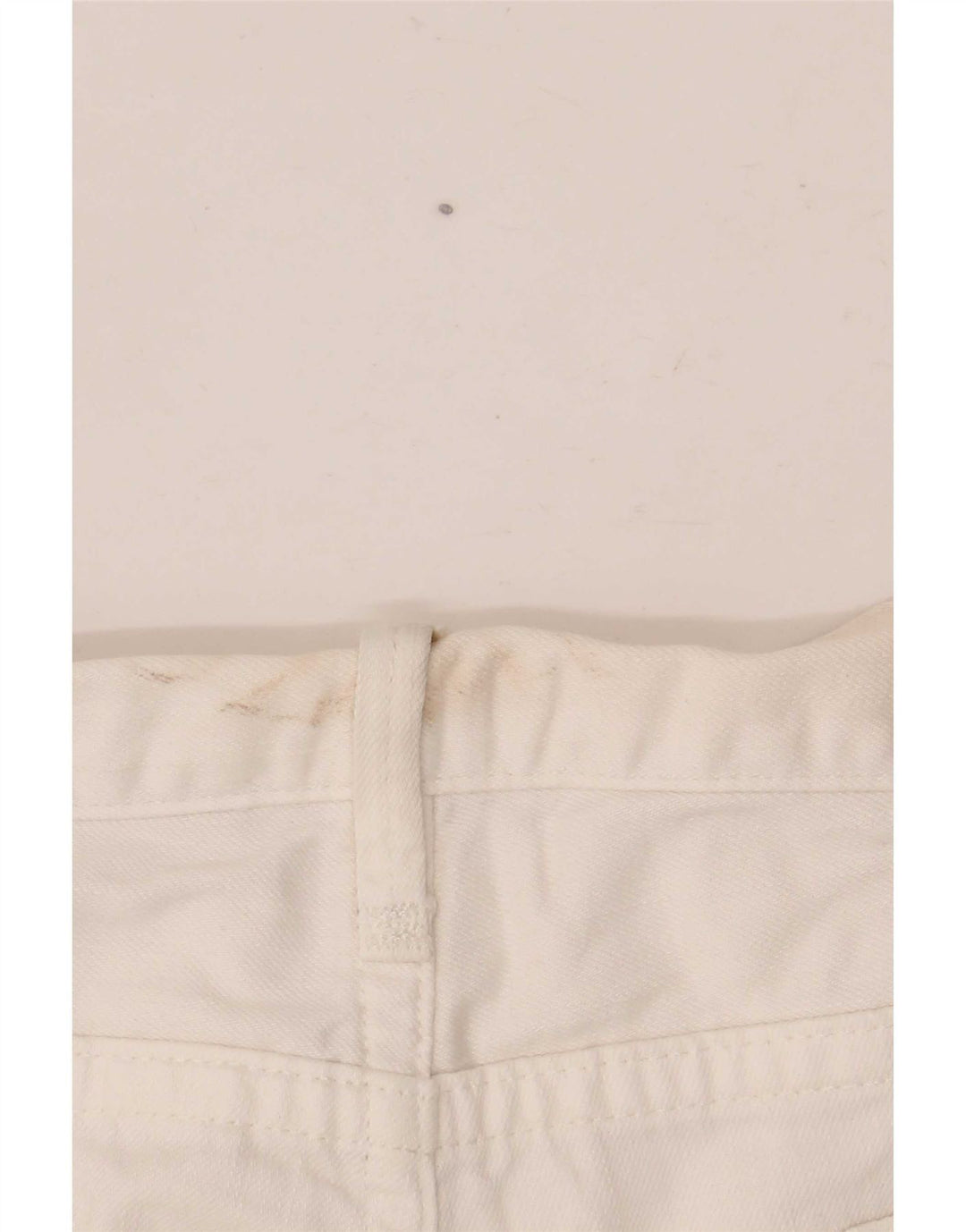 Replay Mens Straight Jeans W38 L34 White Cotton